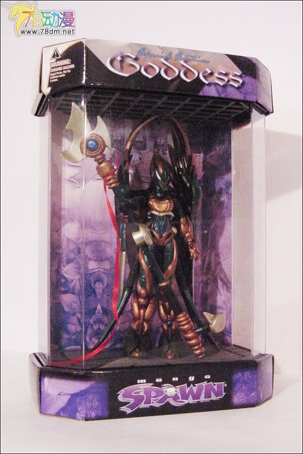 麦克法兰系列玩具 再生侠系列 GODDESS IN DISPLAY CASE 萊旯 女神