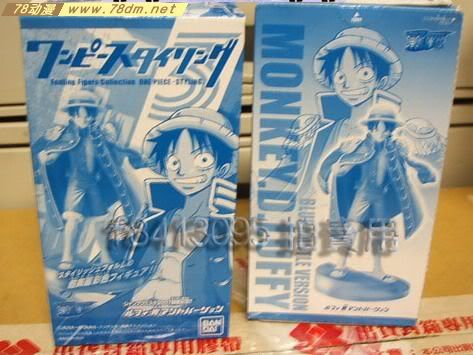 海贼王周边 海贼王感觉人形盒装食玩 小POP的会场限定版