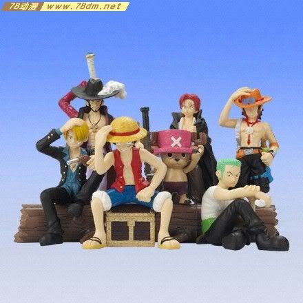 海贼王周边 海贼王珍藏人形集 第六代