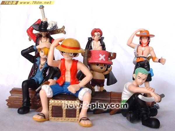 海贼王周边 海贼王珍藏人形集 第六代