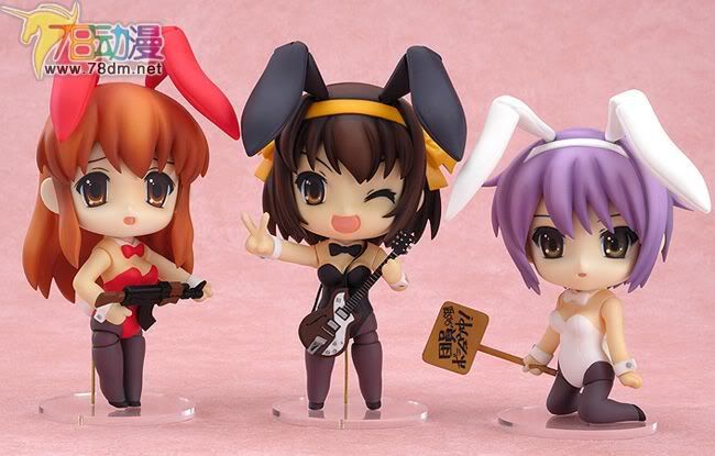 Nendoroid Q版粘土系列 No. 14 凉宫春日 兔女郎套装