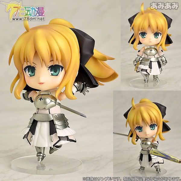 Nendoroid Q版粘土系列 NO. 77 白色SABER