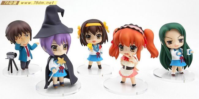 Nendoroid Q版粘土系列 迷你系列 No. p01 凉宫春日的忧郁 #01