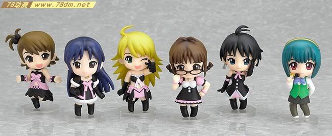 Nendoroid Q版粘土系列 迷你系列 No. p11 偶像大师第一弹01 ゴシックプリンセスVer.