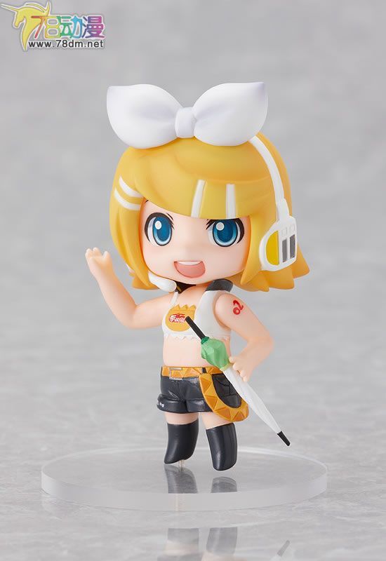 Nendoroid Q版粘土系列 迷你系列 NO.p17 初音/镜音/巡音 RQ 赛车女郎 黑车版