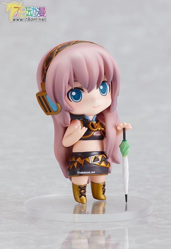 Nendoroid Q版粘土系列 迷你系列 NO.p17 初音/镜音/巡音 RQ 赛车女郎 黑车版