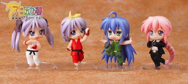Nendoroid Q版粘土系列 迷你系列 NO.p24 幸运星cos街霸