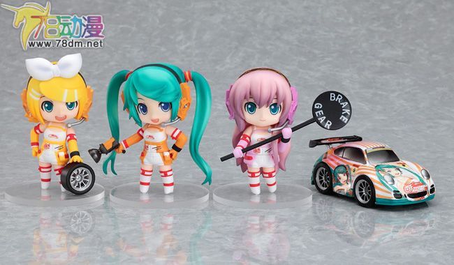 Nendoroid Q版粘土系列 迷你系列 NO.p27  赛车女郎2010