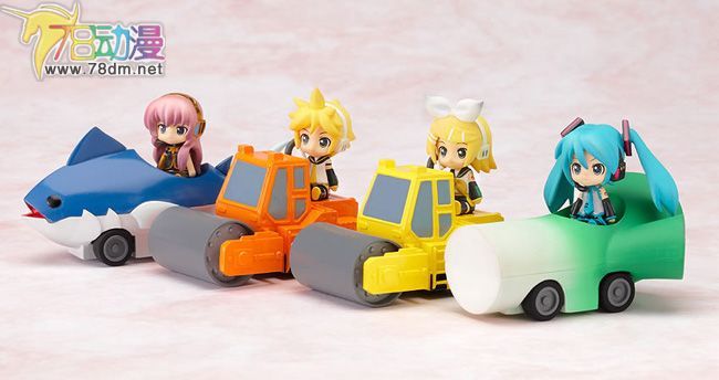 Nendoroid Q版粘土系列 特加系列 粘土回力车
