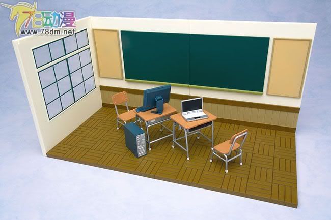 Nendoroid Q版粘土系列 场景系列 教室场景1
