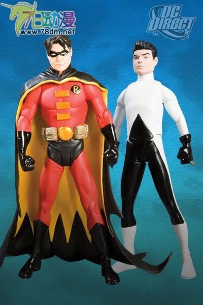 DC Direct 可动玩具 蝙蝠侠与儿子系列 Robin & Damian 2 pack 罗宾与丹弥亚2人套装