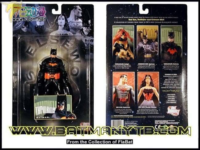 DC Direct 可动玩具 异世界系列 第1代 Thrill Killer Batman 震撼杀手蝙蝠侠