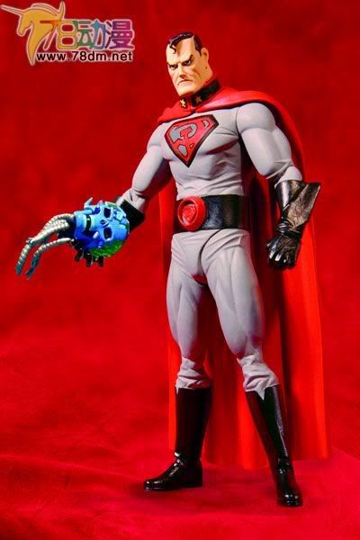 DC Direct 可动玩具 异世界系列 第2代 Red Son President Superman 红色之子总统超人