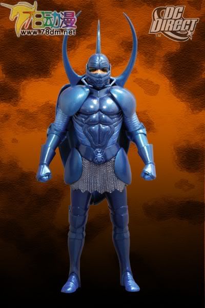 DC Direct 可动玩具 异世界系列 第4代 Kingdom Come Blue Beetle 天国降临蓝甲虫