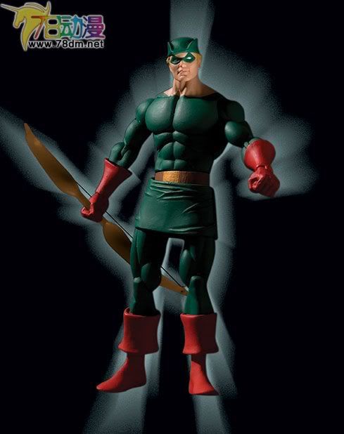 DC Direct 可动玩具 DC宇宙历史系列 第1代 Green Arrow 绿箭