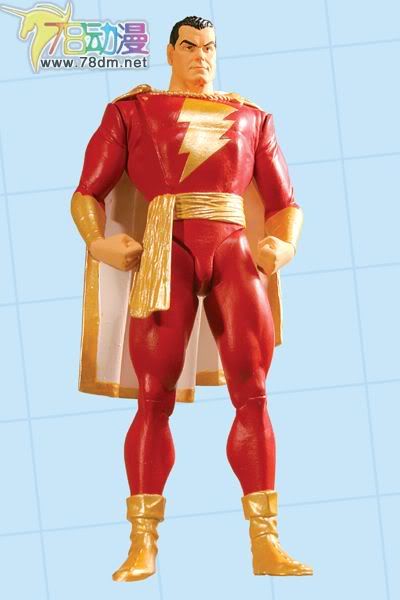 DC Direct 可动玩具 正义联盟系列 第4代 Shazam 神奇上尉
