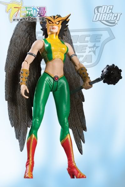 DC Direct 可动玩具 美国正义联盟系列 第2代 Hawkgirl 鹰女