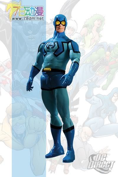 DC Direct 可动玩具 国际正义联盟系列 第2代 Blue Beetle 蓝甲虫