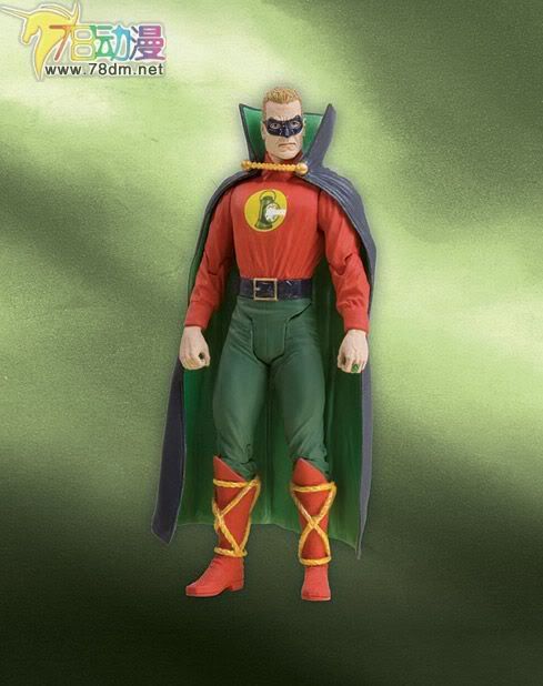 DC Direct 可动玩具 美国正义会社系列 第1代 Golden Age Green Lantern 黄金时代绿灯侠