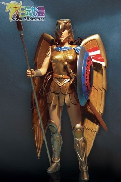 DC Direct 可动玩具 天国降临系列 第3代 Armored Wonder Woman 武装神奇女侠