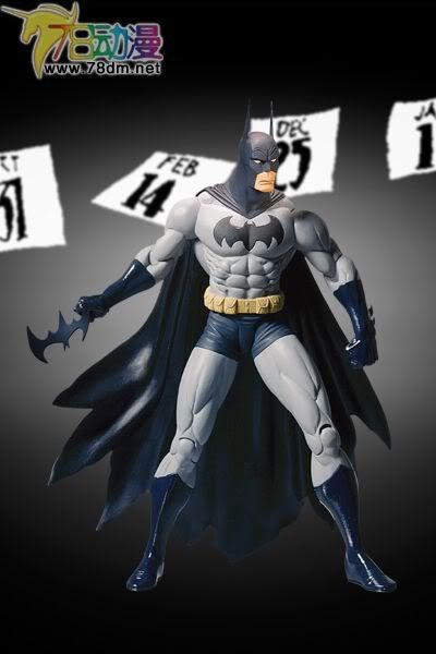 DC Direct 可动玩具 漫长的万圣节系列 Batman 蝙蝠侠