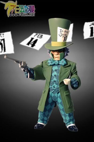 DC Direct 可动玩具 漫长的万圣节系列 Mad Hatter 疯帽商