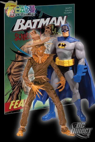 DC Direct 可动玩具 Misc.系列 Batman/Scarecrow: Fear Giftset 蝙蝠侠 稻草人