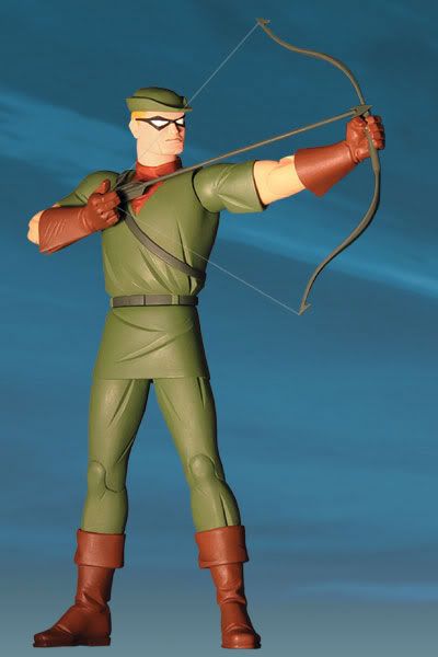 DC Direct 可动玩具 新的边际系列  第1代 Green Arrow 绿箭