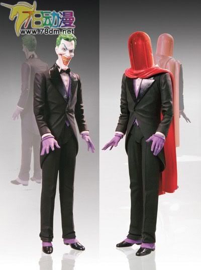 DC Direct 可动玩具 秘密档案系列 第2代 Red Hood/The Joker 小丑