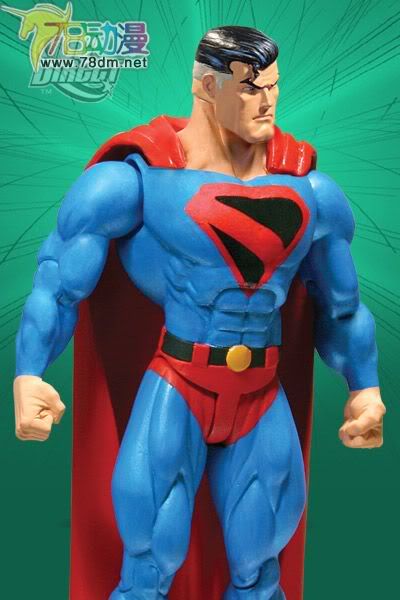 DC Direct 可动玩具 超人与蝙蝠侠系列 第3代 Future Superman 未来超人