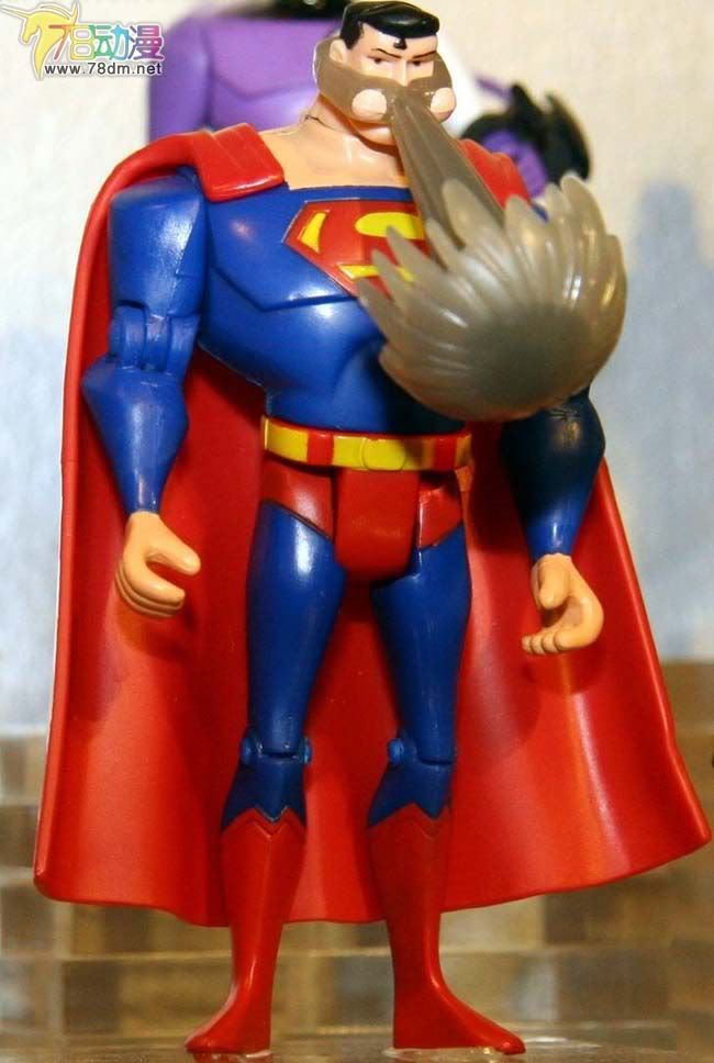 DC正义联盟超级英雄系列可动玩具 第3代 Superman 超人