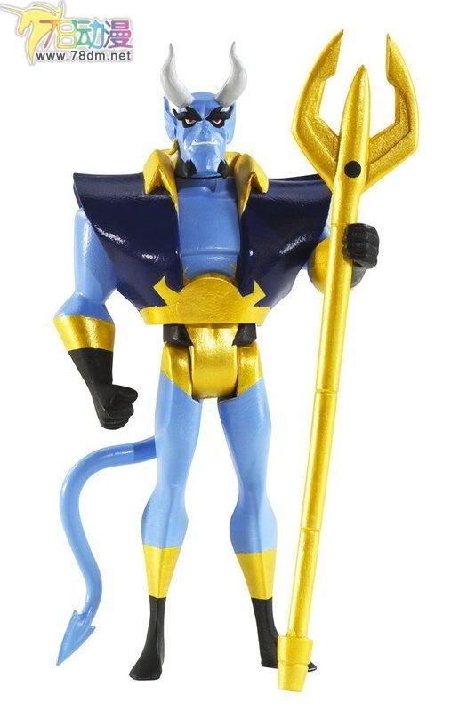 DC正义联盟超级英雄系列可动玩具 第7代 Blue Devil