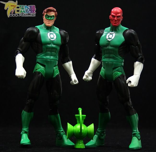 DC宇宙经典系列 双人套装 Green Lantern - Abin Sur and Hal Jordan绿灯侠 阿宾 苏尔与哈尔 乔丹