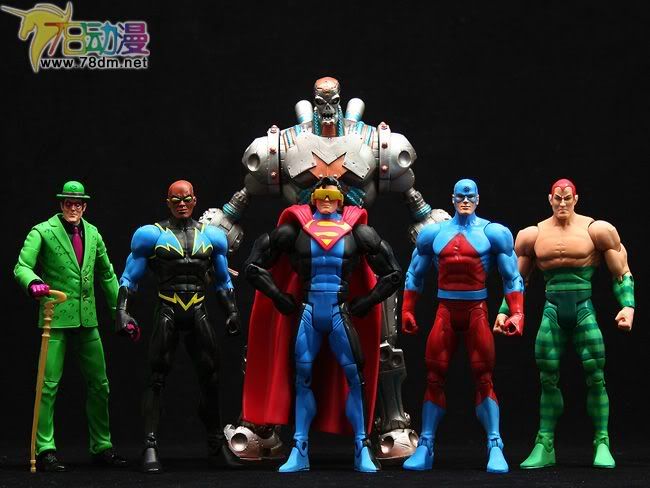 dc universe metallo series dc宇宙经典系列 第5代 沃尔玛限定版