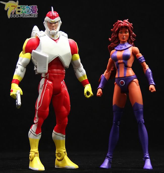 DC Universe DC宇宙经典系列 特别版 星火Starfire 与 Adam Strange 双人套装 网站限定版