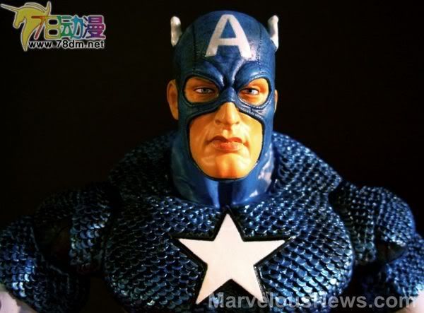 Marvel Legends Icons Series 1  12寸惊奇漫画传奇系列 第1代 Captain America 美国队长