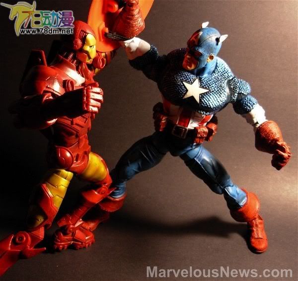 Marvel Legends Icons Series 1  12寸惊奇漫画传奇系列 第1代 Captain America 美国队长