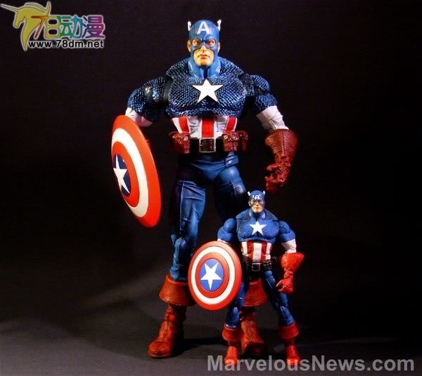 Marvel Legends Icons Series 1  12寸惊奇漫画传奇系列 第1代 Captain America 美国队长