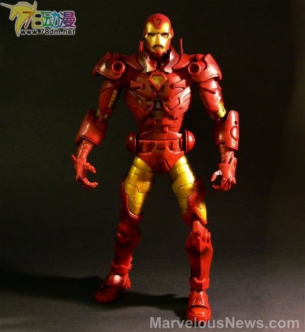 Marvel Legends Icons Series 1  12寸惊奇漫画传奇系列 第1代 Iron Man (Variant) 钢铁侠 特别版
