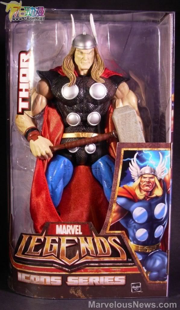 Marvel Legends Icons Series Wave 1  孩之宝12寸惊奇漫画传奇系列 第1代 Thor  托尔