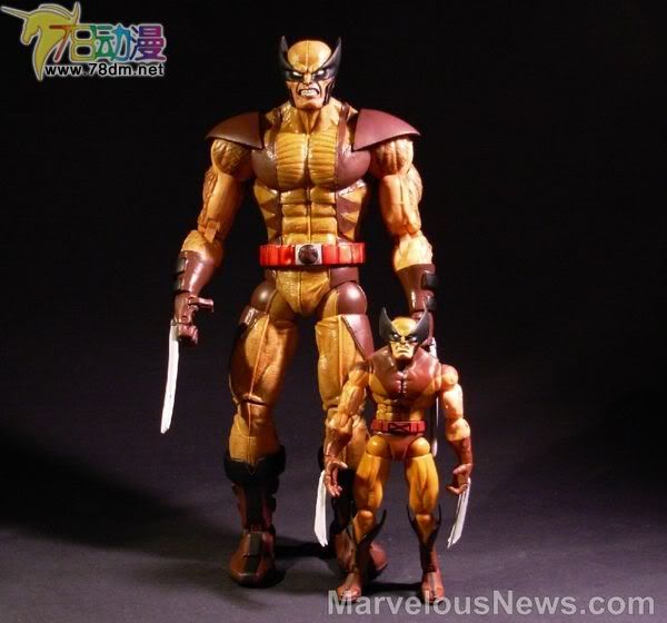 Marvel Legends Icons Series Wave 1  孩之宝12寸惊奇漫画传奇系列 第1代 Wolverine  金刚狼