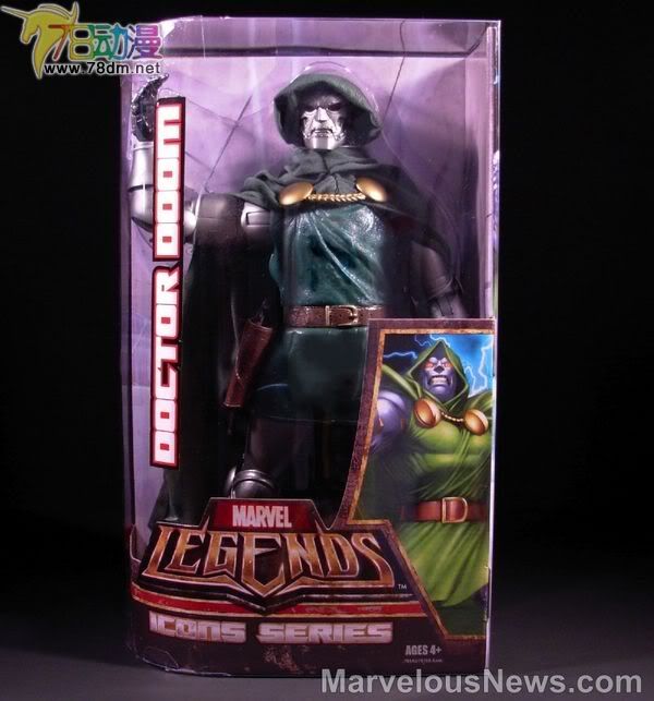 Marvel Legends Icons Series Wave 2  孩之宝12寸惊奇漫画传奇系列 第2代 Doctor Doom 末日博士