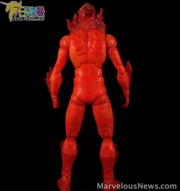 Marvel Legends Icons Series Wave 3  孩之宝12寸惊奇漫画传奇系列 第3代 Human Torch 霹雳火