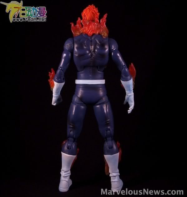 Marvel Legends Icons Series Wave 3  孩之宝12寸惊奇漫画传奇系列 第3代 Human Torch - Variant (Phasing) 霹雳火 特别版