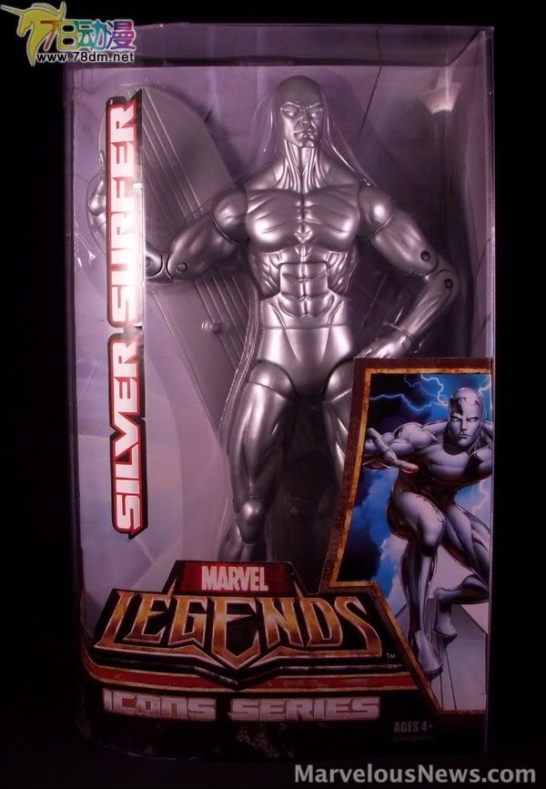 Marvel Legends Icons Series Wave 3  孩之宝12寸惊奇漫画传奇系列 第3代 Silver Surfer 银影侠