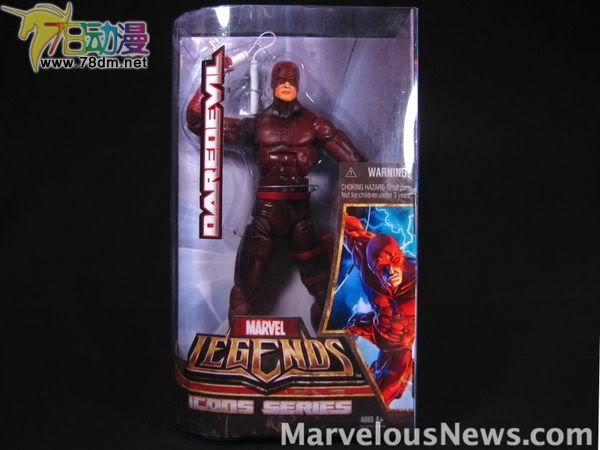 Marvel Legends Icons Series Wave 5  孩之宝12寸惊奇漫画传奇系列 第5代 Daredevil 夜魔侠