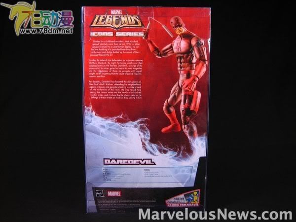 Marvel Legends Icons Series Wave 5  孩之宝12寸惊奇漫画传奇系列 第5代 Daredevil 夜魔侠