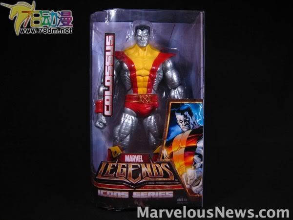 Marvel Legends Icons Series Wave 6  孩之宝12寸惊奇漫画传奇系列 第6代 Colossus 金属人