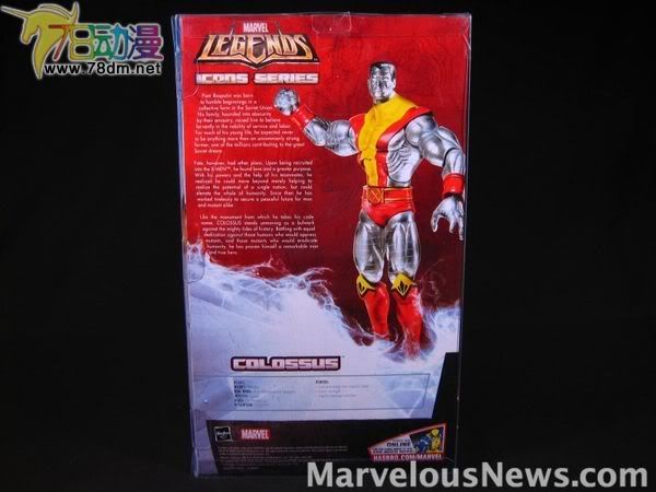 Marvel Legends Icons Series Wave 6  孩之宝12寸惊奇漫画传奇系列 第6代 Colossus 金属人