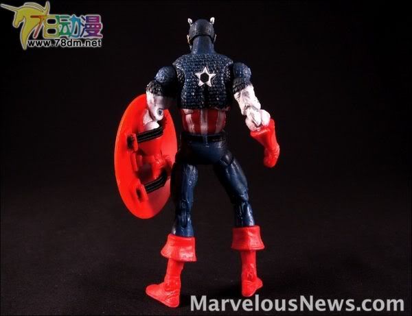 4寸惊奇漫画传奇Showdown系列 Booster Packs 第2代 Captain America 美国队长